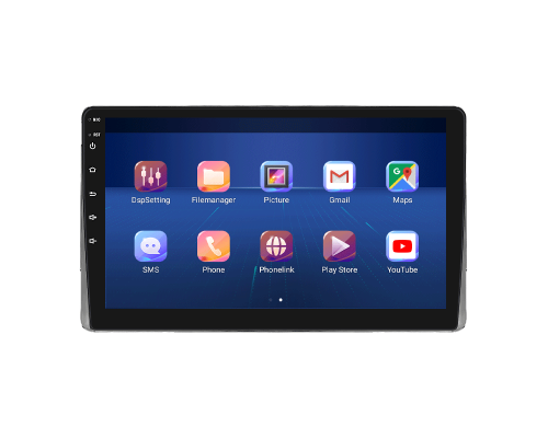 Штатная магнитола Lesko для Toyota Highlander I (U20) 2001-2003 экран 9" 6/128Gb 4G Wi-Fi GPS Top