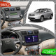 Штатная магнитола Lesko для Toyota Highlander II (U40) Рестайлинг 2010-2013 экран 10" 2/32Gb CarPlay 4G Wi-Fi GPS Prime