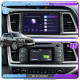 Штатная магнитола Lesko для Toyota Highlander III (U50) 2013-2016 экран 10" 4/64 QLED CarPlay 4G Wi-Fi GPS 360 Prime