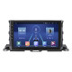 Штатная магнитола Lesko для Toyota Highlander III (U50) 2013-2016 экран 10" 2/32Gb 4G Wi-Fi GPS Top