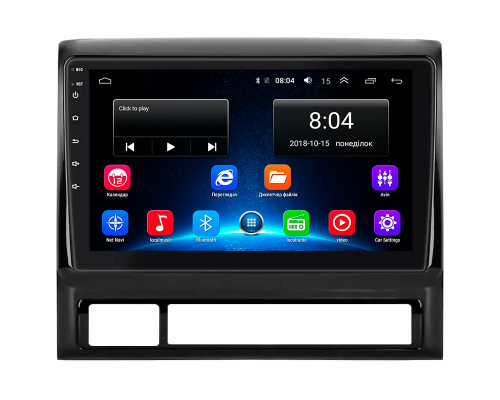 Штатная магнитола Lesko для Toyota Hilux VII 2004-2011 экран 9" 2/32Gb Wi-Fi GPS Base