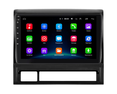 Штатная магнитола Lesko для Toyota Hilux VII 2004-2011 экран 9" 2/32Gb Wi-Fi GPS Base