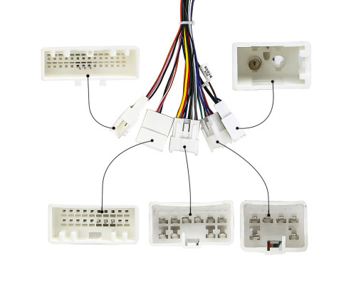 Штатная магнитола Lesko для Toyota Hilux VII Рестайлинг 2011-2015 экран 9" 2/32Gb CarPlay 4G Wi-Fi GPS Prime