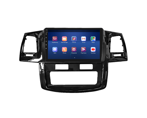 Штатная магнитола Lesko для Toyota Hilux VII Рестайлинг 2011-2015 экран 9" 2/32Gb 4G Wi-Fi GPS Top