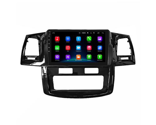Штатная магнитола Lesko для Toyota Hilux VII Рестайлинг 2011-2015 экран 9" 4/64Gb 4G Wi-Fi GPS Top