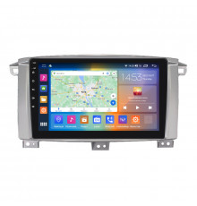 Штатная магнитола Lesko для Toyota Land Cruiser 100 Series Рестайлинг 1 2002-2005 экран 9" 4/64Gb CarPlay 4G Wi-Fi GPS Prime