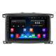 Штатная магнитола Lesko для Toyota Land Cruiser 100 Series Рестайлинг 2 2005-2007 экран 10" 2/32Gb Wi-Fi GPS Base