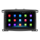 Штатная магнитола Lesko для Toyota Land Cruiser 100 Series Рестайлинг 2 2005-2007 экран 10" 2/32Gb Wi-Fi GPS Base