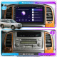 Штатная магнитола Lesko для Toyota Land Cruiser 100 Series Рестайлинг 2 2005-2007 экран 10" 6/128Gb 4G Wi-Fi GPS Top