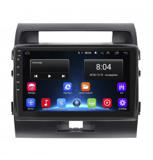 Штатная магнитола Lesko для Toyota Land Cruiser 200 Series 2007-2012 экран 10" 2/32Gb Wi-Fi GPS Base