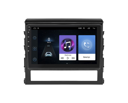 Штатная магнитола Lesko для Toyota Land Cruiser 200 Series Рестайлинг 2 2015-2021 экран 9" 1/16Gb Wi-Fi GPS Base