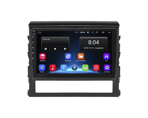 Штатная магнитола Lesko для Toyota Land Cruiser 200 Series Рестайлинг 2 2015-2021 экран 9" 2/32Gb Wi-Fi GPS Base