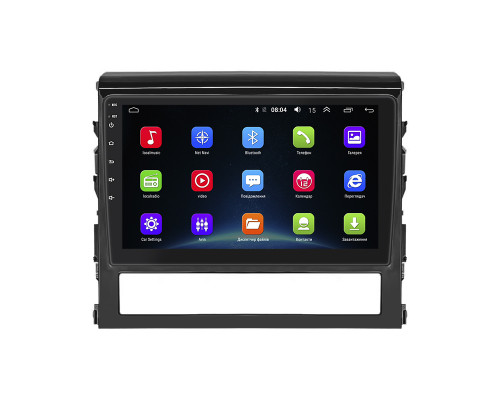 Штатная магнитола Lesko для Toyota Land Cruiser 200 Series Рестайлинг 2 2015-2021 экран 9" 2/32Gb Wi-Fi GPS Base