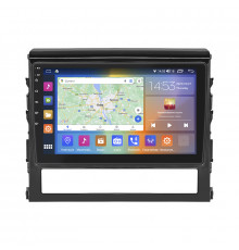 Штатная магнитола Lesko для Toyota Land Cruiser 200 Series Рестайлинг 2 2015-2021 экран 9" 2/32Gb CarPlay 4G Wi-Fi GPS Prime