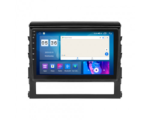 Штатная магнитола Lesko для Toyota Land Cruiser 200 Series Рестайлинг 2 2015-2021 экран 9" 4/64Gb CarPlay 4G Wi-Fi GPS Prime
