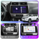 Штатная магнитола Lesko для Toyota Land Cruiser Prado 150 Series Рестайлинг 2 2017-2020 экран 10" 1/16Gb Wi-Fi GPS Base
