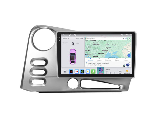 Штатная магнитола Lesko для Toyota Matrix I (E130) 2002-2008 экран 9" 4/64 QLED CarPlay 4G Wi-Fi GPS 360 Prime