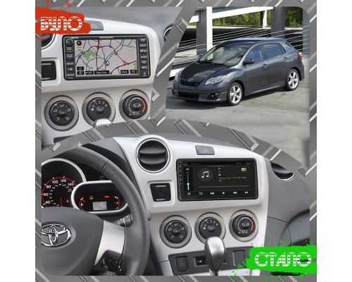 Штатная магнитола Lesko для Toyota Matrix II (E140) 2008-2014 экран 9" 1/16Gb Wi-Fi GPS Base