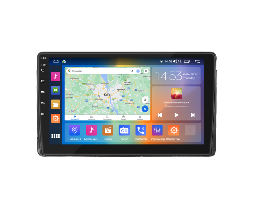 Штатная магнитола Lesko для Toyota Matrix II (E140) 2008-2014 экран 9" 2/32Gb CarPlay 4G Wi-Fi GPS Prime