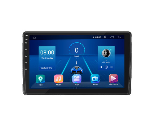 Штатная магнитола Lesko для Toyota Matrix II (E140) 2008-2014 экран 9" 2/32Gb 4G Wi-Fi GPS Top