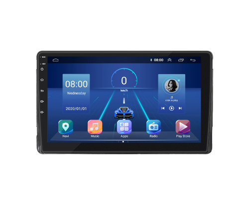 Штатная магнитола Lesko для Toyota Matrix II (E140) 2008-2014 экран 9" 6/128Gb 4G Wi-Fi GPS Top