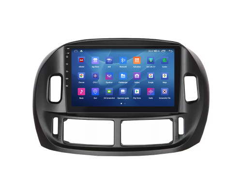 Штатная магнитола Lesko для Toyota Previa II (XR30, XR40) 2000-2006 экран 9" 2/32Gb CarPlay 4G Wi-Fi GPS Prime