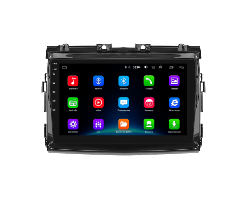 Штатная магнитола Lesko для Toyota Previa III (XR50) 2006-2019 экран 9" 2/32Gb Wi-Fi GPS Base