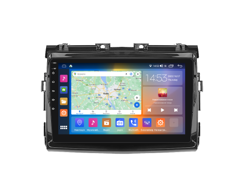 Штатная магнитола Lesko для Toyota Previa III (XR50) 2006-2019 экран 9" 2/32Gb CarPlay 4G Wi-Fi GPS Prime