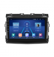 Штатная магнитола Lesko для Toyota Previa III (XR50) 2006-2019 экран 9" 6/128Gb 4G Wi-Fi GPS Top