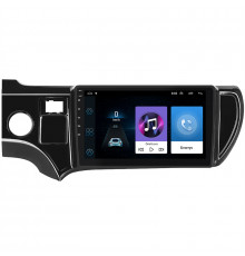 Штатная магнитола Lesko для Toyota Prius c I 2011-2015 с экраном 9" и GPS