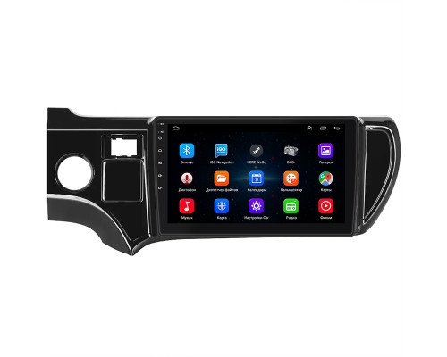 Штатная магнитола Lesko для Toyota Prius c I 2011-2015 с экраном 9" и GPS