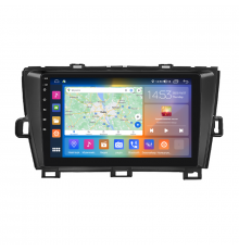Штатная магнитола Lesko для Toyota Prius III (XW30) 2009-2011 экран 9" 4/64Gb CarPlay 4G Wi-Fi GPS Prime