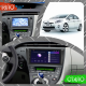 Штатная магнитола Lesko для Toyota Prius III (XW30) 2009-2011 экран 9" 4/64Gb CarPlay 4G Wi-Fi GPS Prime