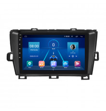Штатная магнитола Lesko для Toyota Prius III (XW30) 2009-2011 экран 9" 4/64Gb 4G Wi-Fi GPS Top