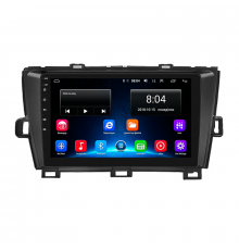 Штатная магнитола Lesko для Toyota Prius III Рестайлинг (XW30) 2011-2015 экран 9" 2/32Gb Wi-Fi GPS Base