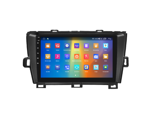 Штатная магнитола Lesko для Toyota Prius III Рестайлинг (XW30) 2011-2015 экран 9" 2/32Gb CarPlay 4G Wi-Fi GPS Prime