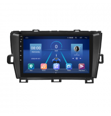 Штатная магнитола Lesko для Toyota Prius III Рестайлинг (XW30) 2011-2015 экран 9" 6/128Gb 4G Wi-Fi GPS Top