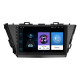 Штатная магнитола Lesko для Toyota Prius v (+) I (ZVW40/41) 2011-2014 экран 9" 1/16Gb Wi-Fi GPS Base