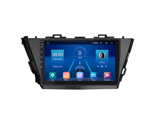 Штатная магнитола Lesko для Toyota Prius v (+) I (ZVW40/41) 2011-2014 экран 9" 6/128Gb 4G Wi-Fi GPS Top