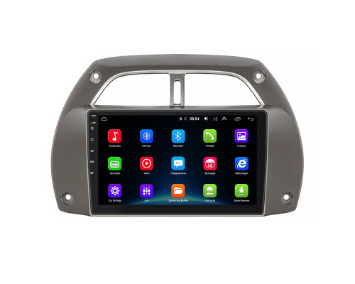 Штатная магнитола Lesko для Toyota RAV4 II (XA20) 2000-2003 экран 9" 2/32Gb Wi-Fi GPS Base