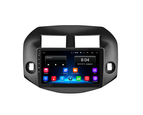 Штатная магнитола Lesko для Toyota RAV4 III (XA30) 2005-2010 экран 10" 2/32Gb Wi-Fi GPS Base