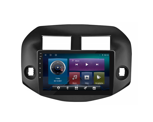 Штатная магнитола Lesko для Toyota RAV4 III (XA30) 2005-2010 экран 10" 4/32Gb 4G Wi-Fi GPS Top