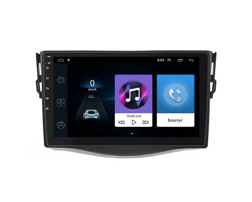 Штатная магнитола Lesko для Toyota RAV4 III (XA30) 2006-2012 экран 9" 1/16Gb Wi-Fi GPS Base
