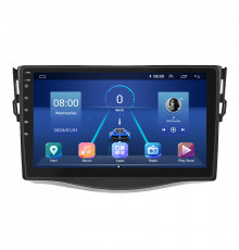 Штатная магнитола Lesko для Toyota RAV4 III (XA30) 2006-2012 экран 9" 2/32Gb 4G Wi-Fi GPS Top