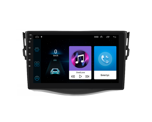 Штатная магнитола Lesko для Toyota RAV4 III (XA30) Рестайлинг 2010-2016 экран 9" 1/16Gb Wi-Fi GPS Base