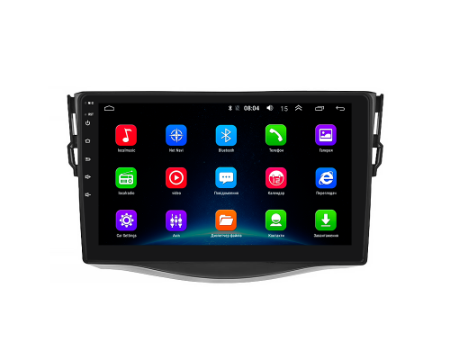 Штатная магнитола Lesko для Toyota RAV4 III (XA30) Рестайлинг 2010-2016 экран 9" 2/32Gb Wi-Fi GPS Base