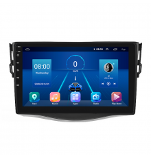 Штатная магнитола Lesko для Toyota RAV4 III (XA30) Рестайлинг 2010-2016 экран 9" 2/32Gb 4G Wi-Fi GPS Top