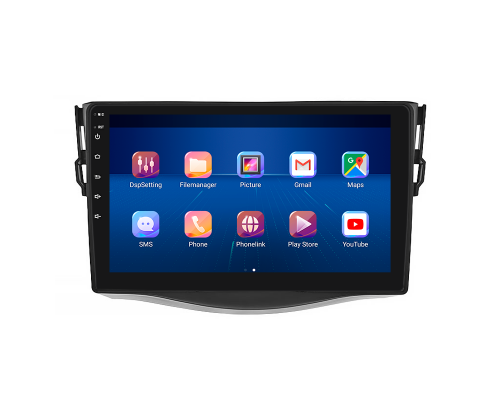 Штатная магнитола Lesko для Toyota RAV4 III (XA30) Рестайлинг 2010-2016 экран 9" 2/32Gb 4G Wi-Fi GPS Top