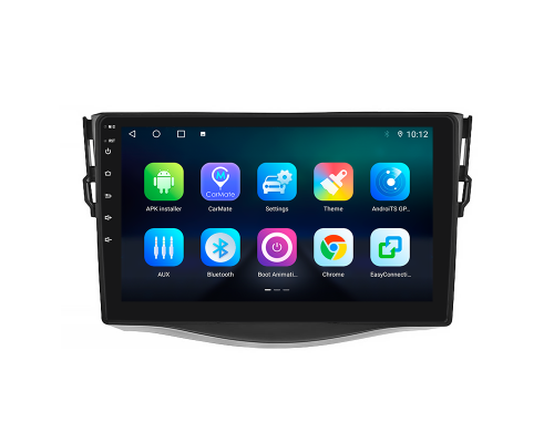 Штатная магнитола Lesko для Toyota RAV4 III (XA30) Рестайлинг 2010-2016 экран 9" 4/64Gb 4G Wi-Fi GPS Top