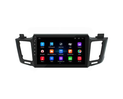 Штатная магнитола Lesko для Toyota RAV4 IV (CA40) 2012-2015 экран 10" 1/16Gb Wi-Fi GPS Base